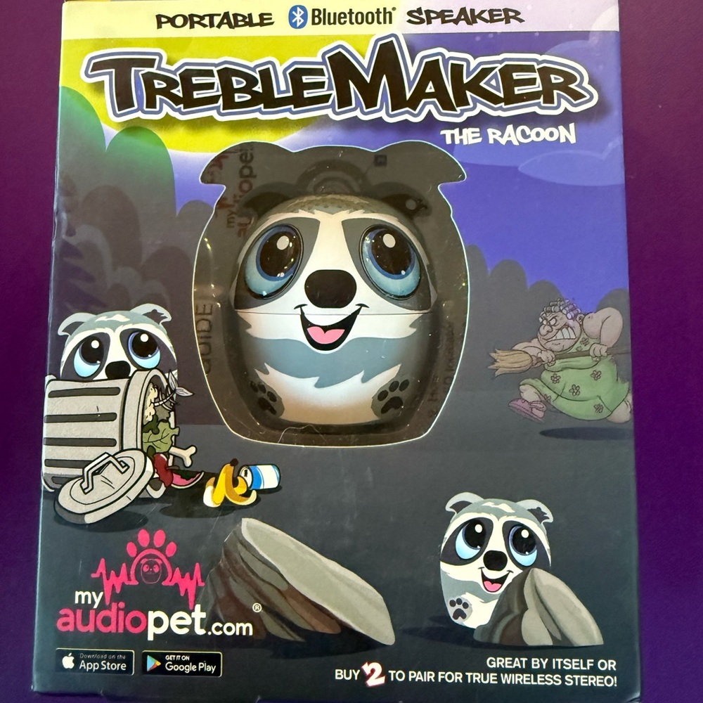 Treble Maker Bluetooth Speaker - Gray